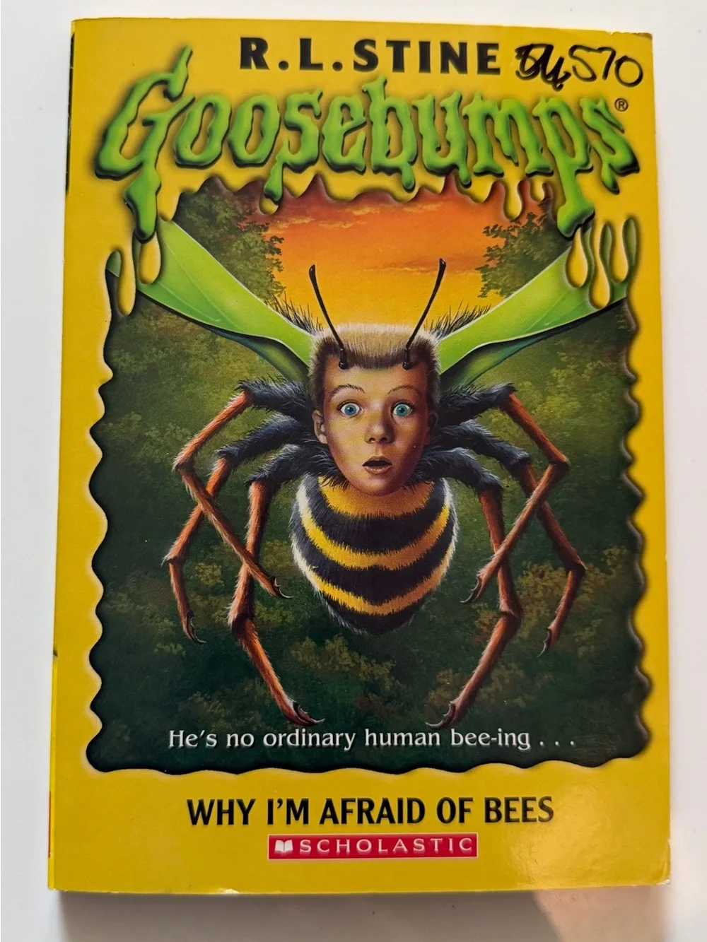 R.L. Stine Goosebumps Vintage Book Lot of 4 Scholastic Horror